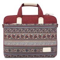 Z•G Canvas Fabric Laptop Briefcase Handbag Carrying Case Cover for 15-15.6 Inch MacBook Pro, Notebook Computer