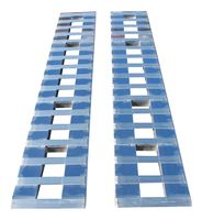 Best Music Posters 94" 5000 LB Aluminum CAR Truck RAMPS Trailer auto Hauler Hook Ends Half Knife