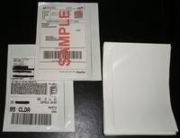 NE Image - 7.5" x 5.5" - Clear Adhesive Back - Packing List/Shipping Label Envelope Pouches (100pk)