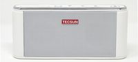 Tecsun B6 Portable Wireless Stereo Bluetooth Speaker & Audio Player with NFC Fast Pairing (White)