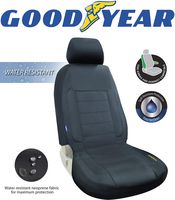 Goodyear GY1247 Seat Cover, SUVs, Easy Slip-on \ Waterproof Car 100% Pure Neoprene Fabric for Maximum Protection \ Fits Most Vehicles \ Headrest 10 11 46"H x 18"W \ Side Airbag Compatible