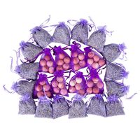 Pack of 24 Lavender Cedar Sachets Bag (16 Lavender Sachets, 8 Cedar Sachets) for Clothes Storage, Naturally Scented Freshener for Closet, Drawer, Dresser, Wardrobe and More