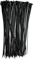 11" Black 50lb (1,000 Pack) Zip Ties, Choose Size/Color, By Bolt Dropper