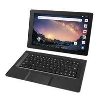 RCA Galileo 11.5" 32 GB Touchscreen Tablet Computer with Keyboard Case Quad-Core 1.3Ghz Processor 1GB Memory 32GB HDD Webcam Wifi Bluetooth Android 8.1 - Charcoal