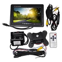 7INS Truck Car backup Camera Vehicle Mount W/Weatherproof Dash Cam, Cam Recorder for Car, 120 Degree Adjustable Angle, Night Vision Cams, Color Video Security System for Truck, Vans, Cars