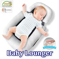Comfyt Baby Lounger Portable Bassinet Baby Pillow Travel Crib Baby Pillow Baby Nest Co Sleeping Newborn Lounger Infant Bassinet Baby Pillow Newborn Nest Baby Sleep Baby Lounger