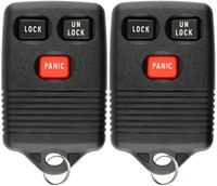 KeylessOption Keyless Entry Remote Control Car Key Fob Replacement for Camry GQ43VT7T (Pack of 2)