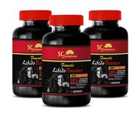 Female libido - Female LIBIDO Booster - Female libido Dietary Supplement Natural Wellbeing - 3 Bottles (180 Capsules)