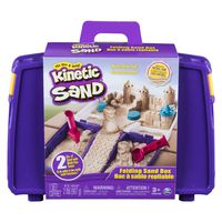 Kinetic Sand, Folding Sand Box with 2 Pounds of Kinetic Sand