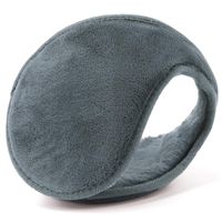 HIG Ear Warmers for Men & Women Classic Fleece Unisex Winter Warm Earmuffs (Dark Gray)