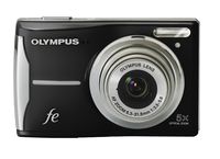 Olympus FE-46 12MP Digital Camera with 5x Optical Zoom and 2.7 inch LCD (Pearl Black)