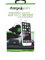 Chargeworx Magnetic Universal Swivel Air Vent Mount Fits Most Smartphones