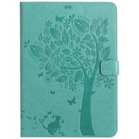 Bear Village iPad Air 2 (9.7 Inch) Case, Leather Magnetic Case, Fullbody Protective Cover with Stand Function for Apple iPad Air 2 (9.7 Inch), Green