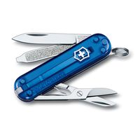 Victorinox Swiss Army Classic SD Pocket Knife (Translucent Sapphire)