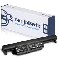 NinjaBatt Laptop Battery A32-K55 for Asus Q500 Q500A R503U R503A R503C K55VD X75VD K75VM K75VD K75DE K55 K55N K55VM K45VS K45VJ K55DR K55VS R400 R500 R700 A32-K55X A33-K55 - [6 Cells/4400mAh/48Wh]