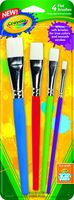 Crayola Big Paint Brushes (4Count Flat)