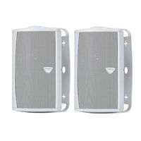 Definitive Technology AW 5500 All-Weather High Definition Sound Outdoor Speaker Loudspeaker (Pair) with Mid/Woofer, Bass Radiator, Tweeter & BDSS Technology for Home Theater Sound Quality in White