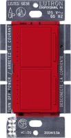 Lutron Maestro Dual Dimmer Switch for Incandescent and Halogen Bulbs, 300-Watt, Single-Pole, MA-L3L3-HT, Hot