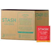 Stash Tea Spice Dragon Red Chai Herbal Tea 100 Count Box of Tea Bags in Foil (packaging may vary) Individual Red Herbal Tea Bags for Use in Teapots Mugs or Cups, Brew Hot Tea or Iced Tea
