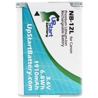 Replacement for Canon PowerShot G1X Mark II Battery Replacement - for Canon NB-12L Digital Camera Battery (1910mAh 3.6V Lithium-Ion)
