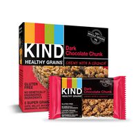 KIND Healthy Grains Granola Bars, Dark Chocolate Chunk, Gluten Free, 1.2 Ounce (Pack of 30)