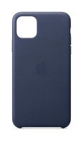 Apple Leather Case (for iPhone 11 Pro Max) - Midnight Blue