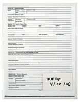 Lion Clear Project Folders with Index Pocket, 10 EA/Pack, 1 Pack (49120-CR)