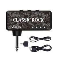 Donner Classic Rock Pocket Mini Guitar Headphone Amp Amplifier with Rechargeable Battery