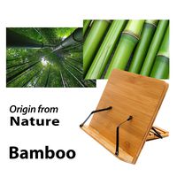 BestBooKStand High quaility Bamboo Book Stand