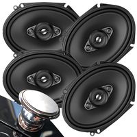 4 Pioneer 5x7/ 6x8 Inch 4-Way 350 Watt Car Stereo Speakers Four | TS-A6880F + Extra