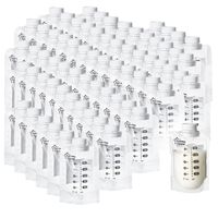Tommee Tippee Pump and Go Breast Milk Storage Bags, For Storing and Freezing Breast Milk - 70 Count