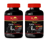 Weight Loss Cleanse - Female LIBIDO Booster - longjack Extract - 2 Bottles (120 Capsules)