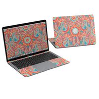 Carnival Paisley Full-Size 360° Protector Skin Sticker for Apple MacBook Air 13" Inch (2018) - Ultra Thin Protective Vinyl Decal wrap Cover