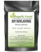 Soy Isoflavones - 40% Soy Isoflavones Powder Extract (Glycine max), 1 kg