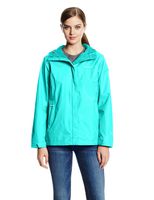 Columbia Women's Arcadia II Waterproof Breathable Jacket with Packable Hood, Miami, X-Large