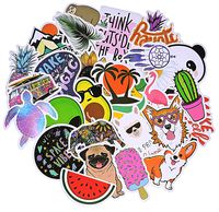 Stickers for Water Bottles Big 30 Pcs, Cute Trendy Stickers for Teens, Girls, Adults Perfect for Waterbottle, Laptop Skateboard Phone Travel Vinyl Waterproof Stickers (Pink - 8)