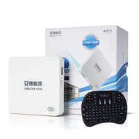 HOPE OVERSEAS 2019 unblock tech Model UBOX PRO2 i950 US Licensed Jailbreak Version Box Contain Surprise Accessories with World Wide Certification