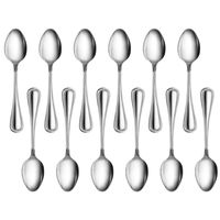 New Star 58123 Slimline Stainless Steel Dinner Spoon, 7.25-Inch, Set of 12