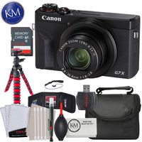 Canon PowerShot G7 X Mark III Digital Camera (Black) w/ 32GB Memory and Striker Essential Bundle