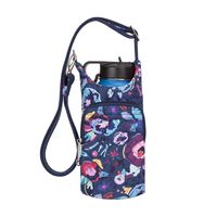 Travelon Women's Modern Water Bottle Tote, Mod Floral, One Size