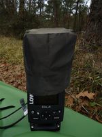 Fishfinder, Depth Finder Sun / Rain Cover for 3 - 4 inch Models - Made with 420D Oxford Nylon with Draw String. Fits popular Lowrance, Garmin, Humminbird models.