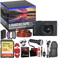 Leica Q-P Digital Camera - Master Landscape Photographer Kit - Memory Card - Accessories