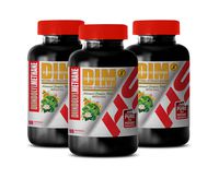 Estrogen Blocker for Men - DIM Advanced Complex with Broccoli & Kale - Estrogen Blocker - dim Natural Supplement - 3 Bottles 270 Capsules