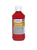 Handy Art 556-020 Face Paint, Red, 8-Ounce