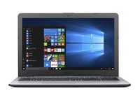 Asus 15.6" VivoBook 15 X542BA-DH99 LCD Notebook AMD A-Series A9-9420 Dual-Core 3GHz 8GB DDR4 SDRAM 1TB HDD Windows 10 64-bit Tru2Life Dark Gray Silver Model 90NB0H92-M00020