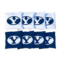 Victory Tailgate NCAA Collegiate Regulation Cornhole Game Bag Set (8 Bags Included, Corn-Filled) - Brigham Young Cougars University