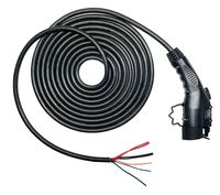QC Charge J-Plug - 40 Amp, J1772 EVSE Cable (25ft) Replacement Cable and Plug for Electric Vehicle Chargers