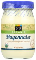 365 Everyday Value, Organic Mayonnaise, 16 fl oz