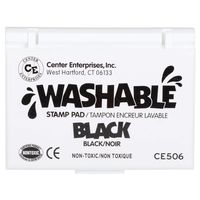Center Enterprises Inc. Washable Stamp Pad, Black