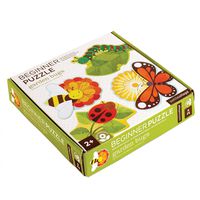 Petit Collage Beginner Jigsaw Floor Puzzle, Garden Bugs